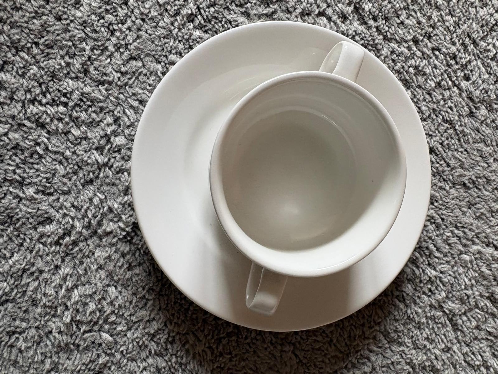 12 Witte Soepkommen met Schotels - Palmer Imperial Quality, Ophalen