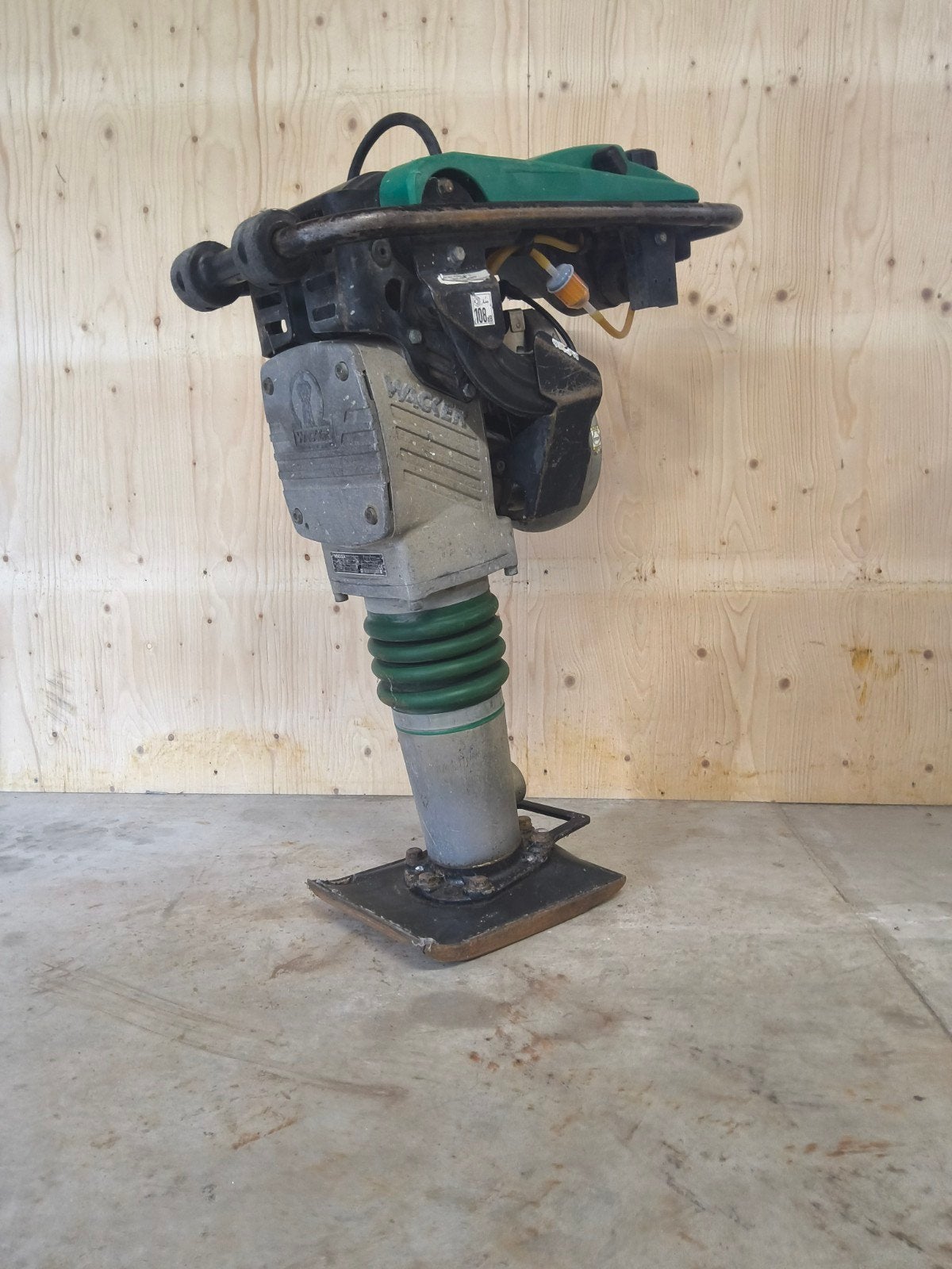 wacker stamper BS 50-2, Ophalen, Gebruikt