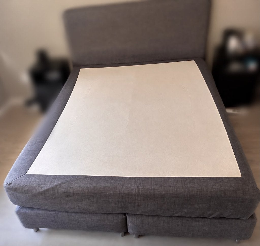 2 persoons boxspring 160x200cm MOET WEG., Ophalen, Gebruikt, Tweepersoons, 200 cm