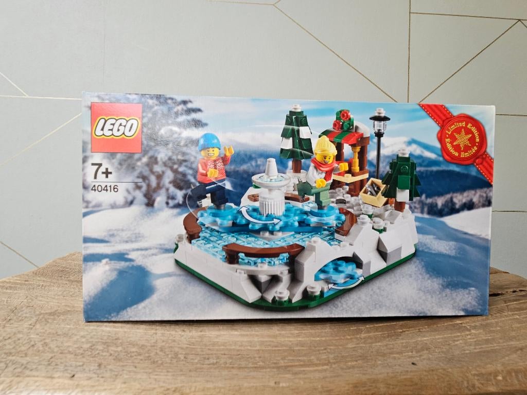 LEGO 40416 Ice Skating Rink, Overige thema's, Lego, Nieuw, Ophalen of Verzenden