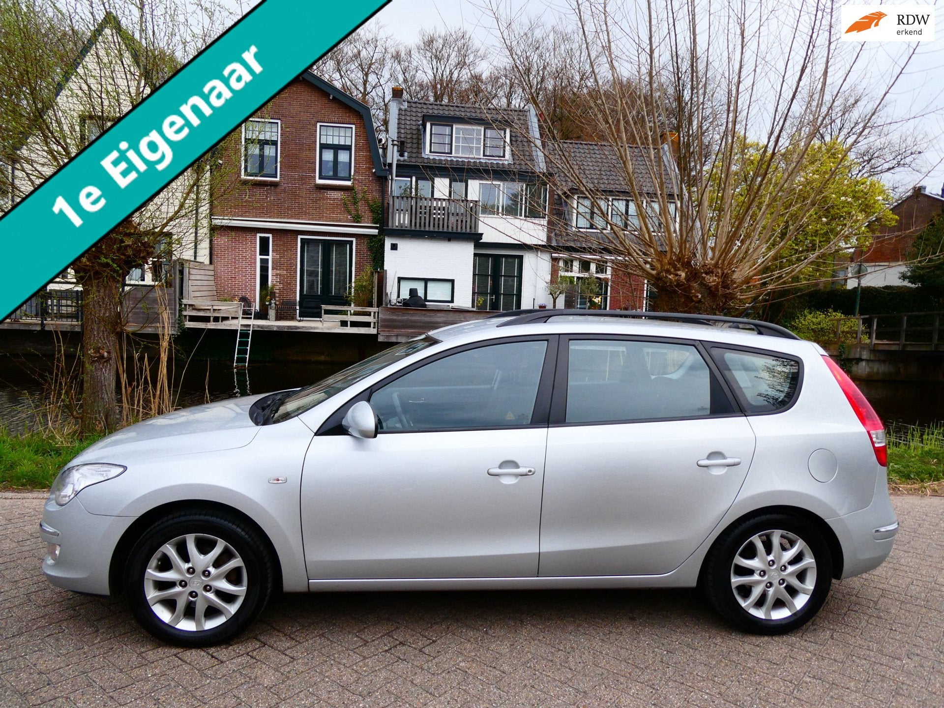 Hyundai I30 CW 1.6i Dynamic 127pk Automaat 1e eig. Clima Tre, Stof, Gebruikt, 1591 cc, 4 cilinders