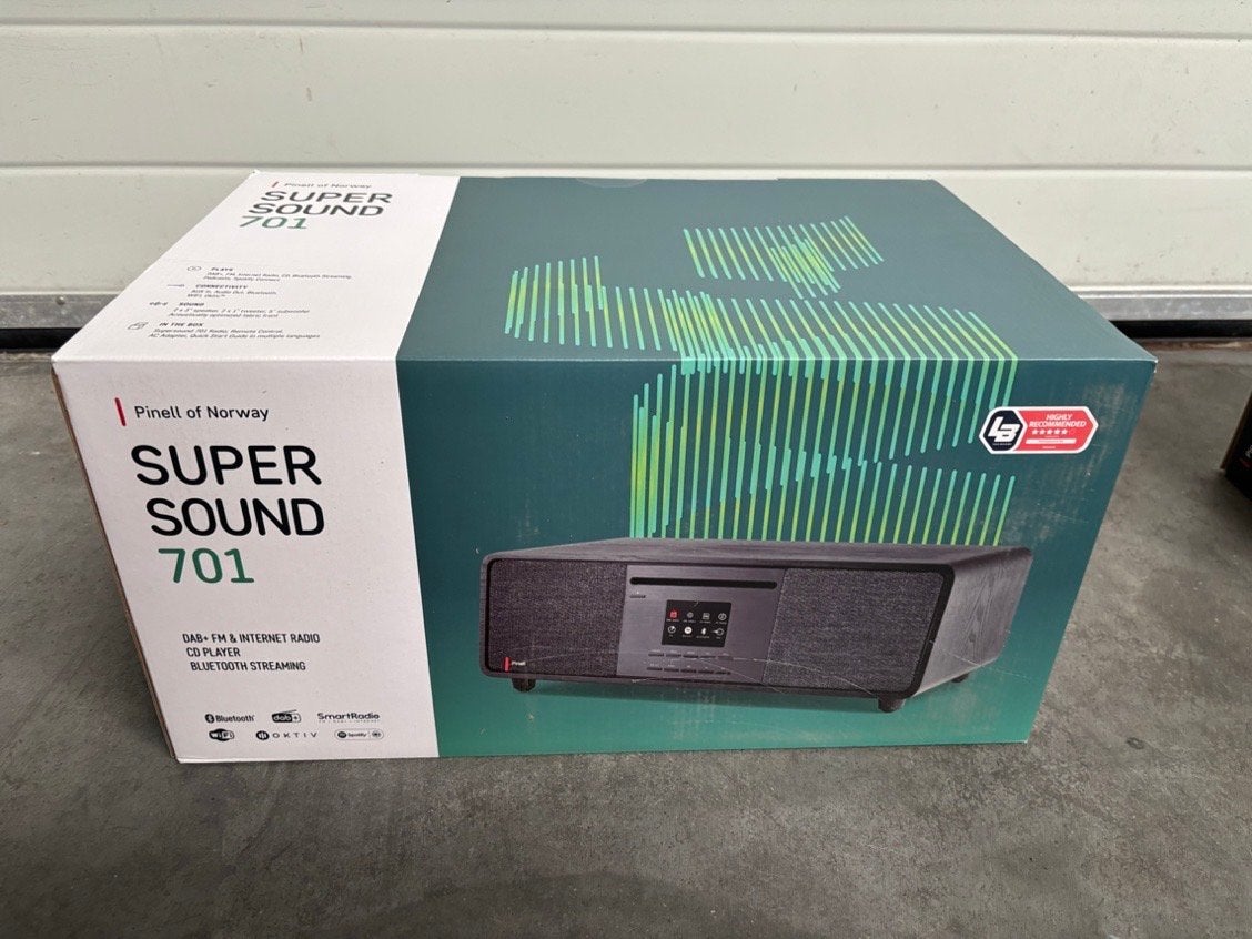 Pinell Supersound 701 DAB+ / internetradio / CD / Bluetooth, Overige merken, Olaf Helsets vei 5, 0694 Oslo, Noorwegen, Ophalen of Verzenden