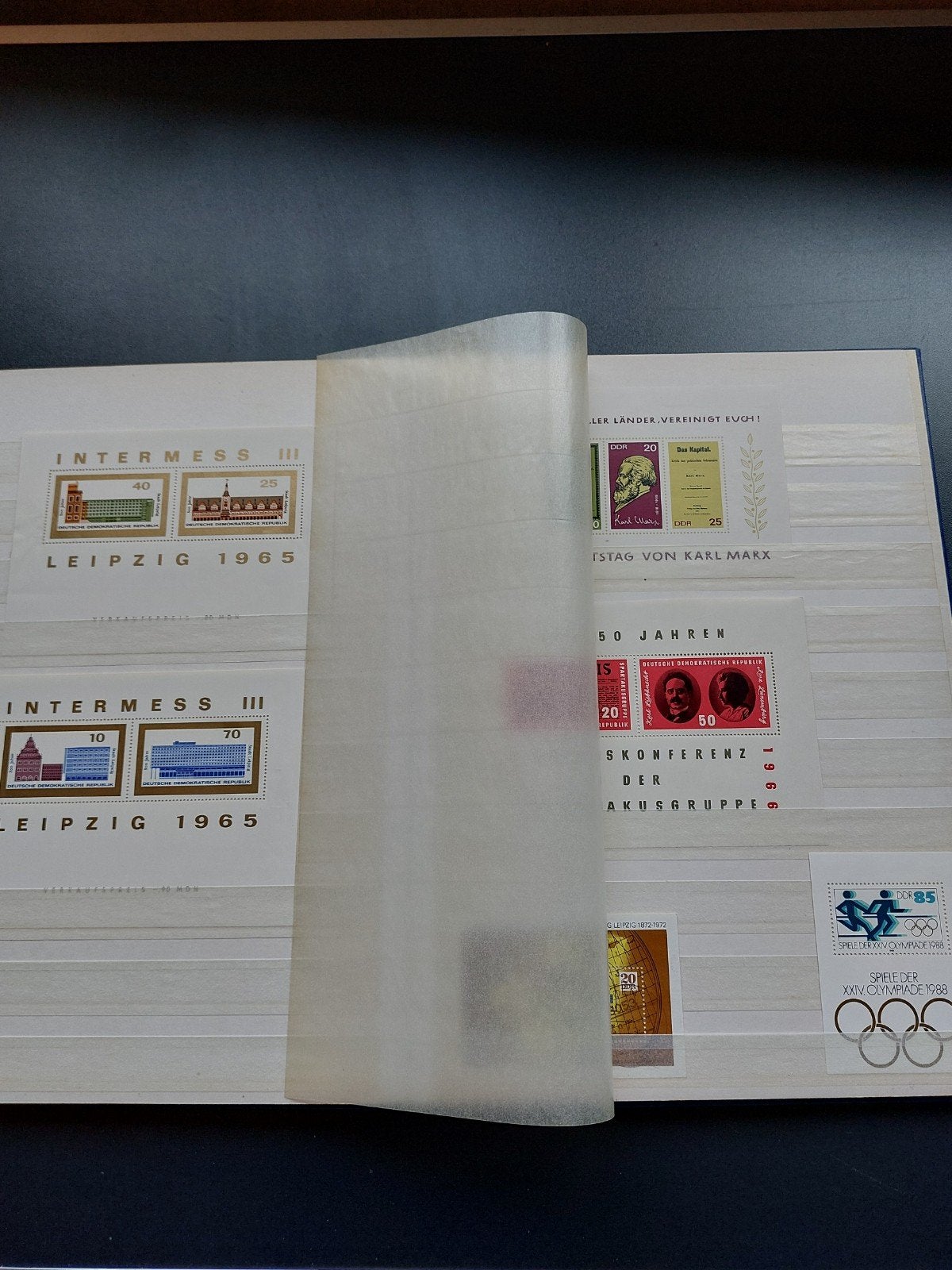 album Ddr blokken pf, Postzegels en Munten, Ophalen of Verzenden, Buitenland