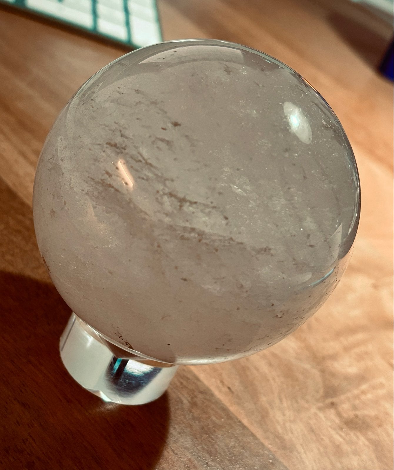 Grote bergkristal Bol - 789 gram, Ophalen of Verzenden, Zo goed als nieuw