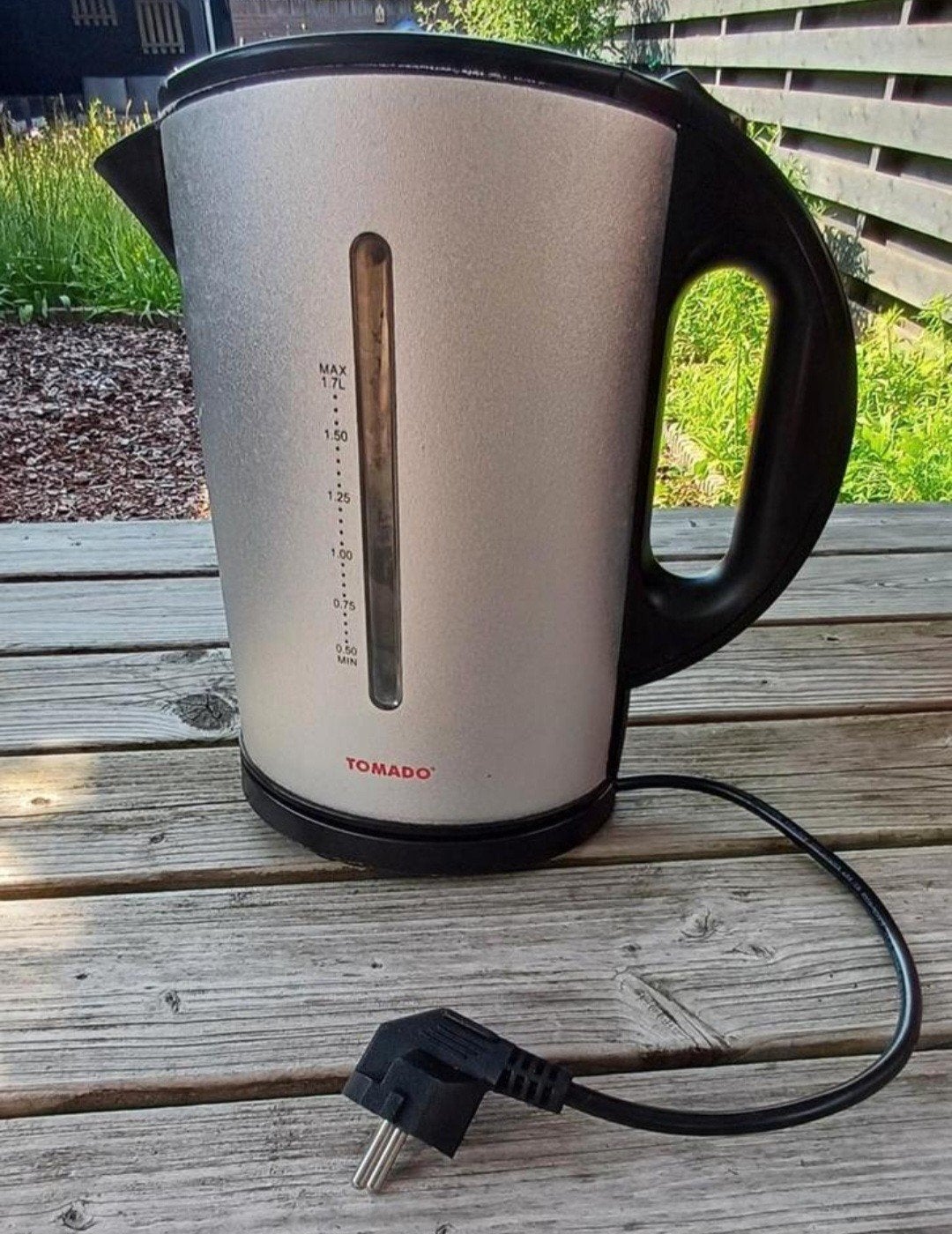 Waterkoker 1,7 liter, merk Tomaikdo., 1 tot 2 liter, Ophalen of Verzenden, Gebruikt