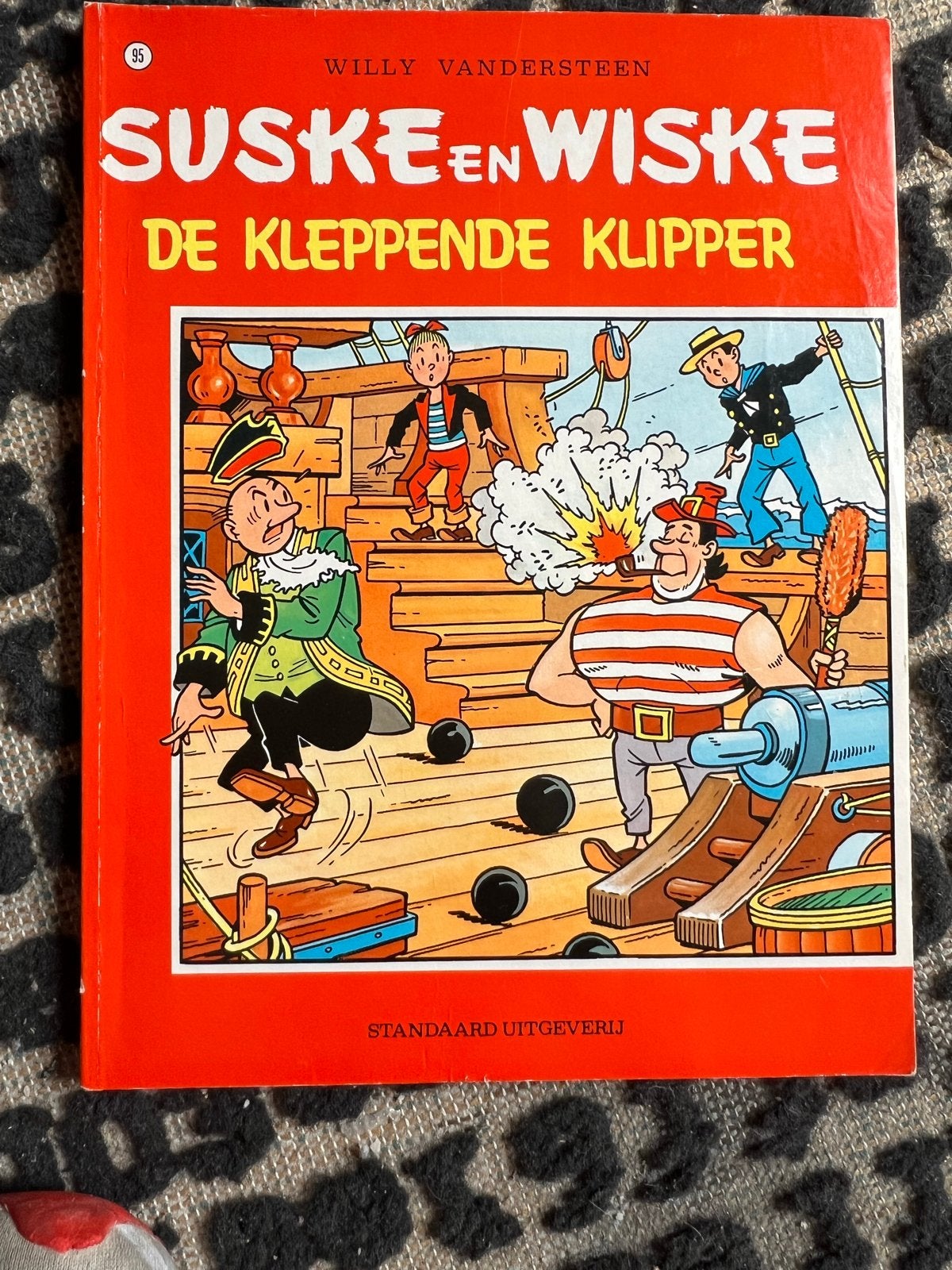 Suske en Wiske - De Kleppende Klipper (nr. 95), Eén stripboek, Ophalen of Verzenden, Gelezen