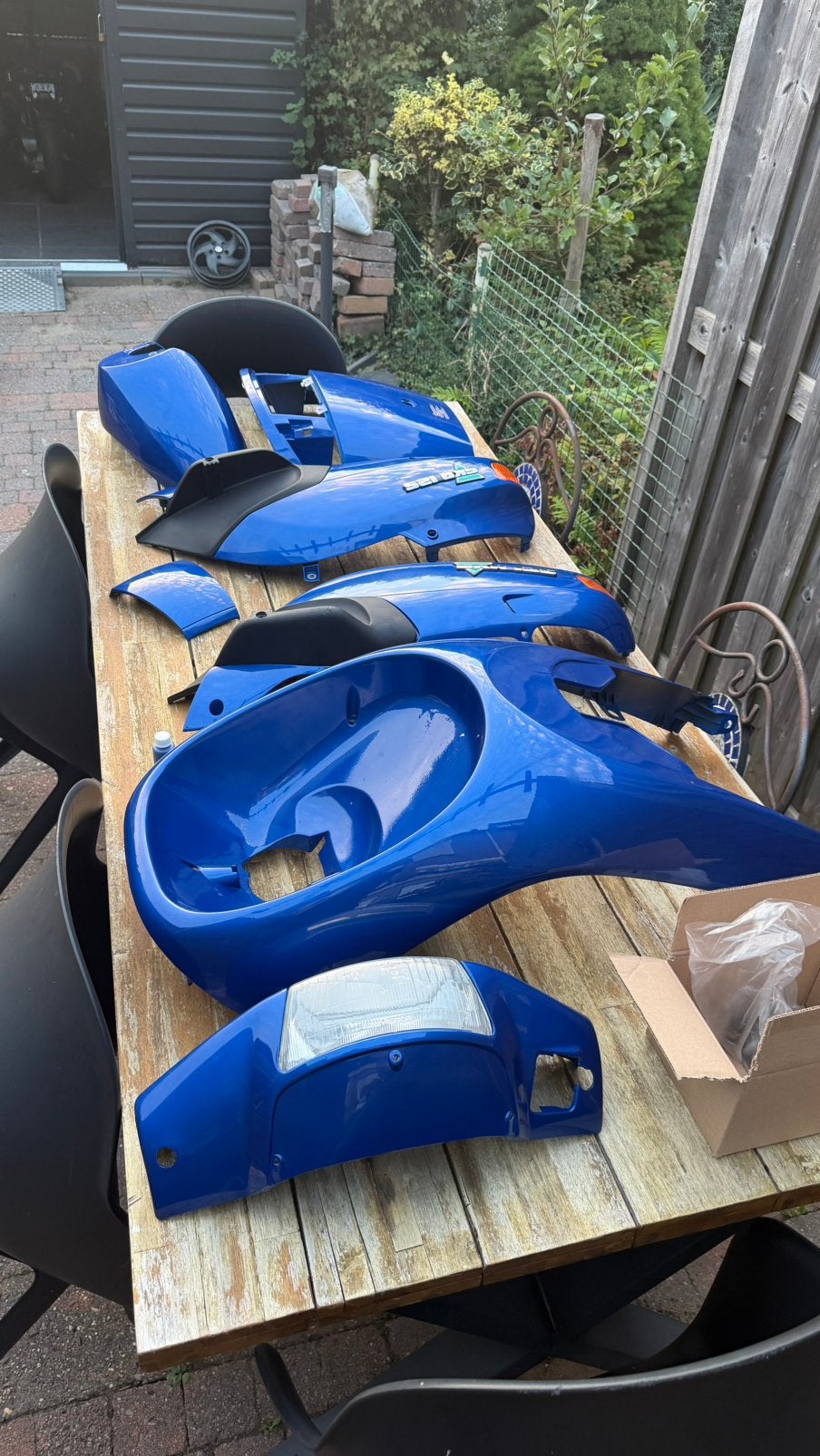 Skipper / skr kappenset, Ophalen of Verzenden, Zo goed als nieuw, Kap, Piaggio