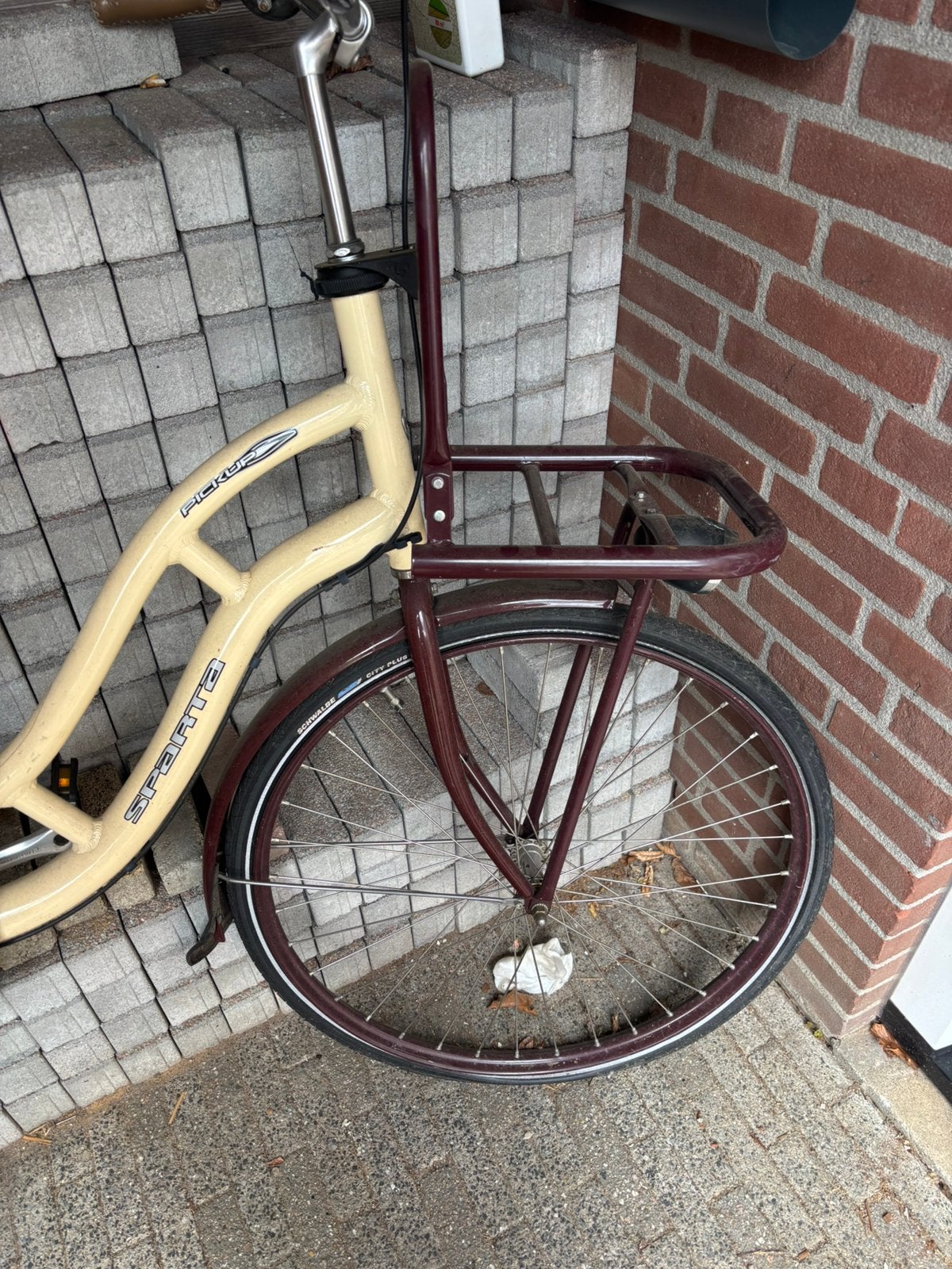 Dames fiets, Ophalen, Zo goed als nieuw