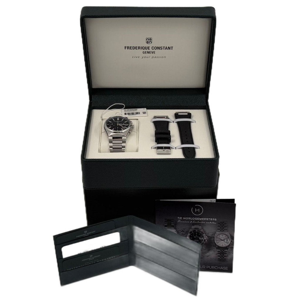 Frederique Constant Highlife Chronograph FC-391B4NH6B 41mm |, Overige merken, Dordrecht@usedproducts.nl, Toulonselaan 72, Polshorloge