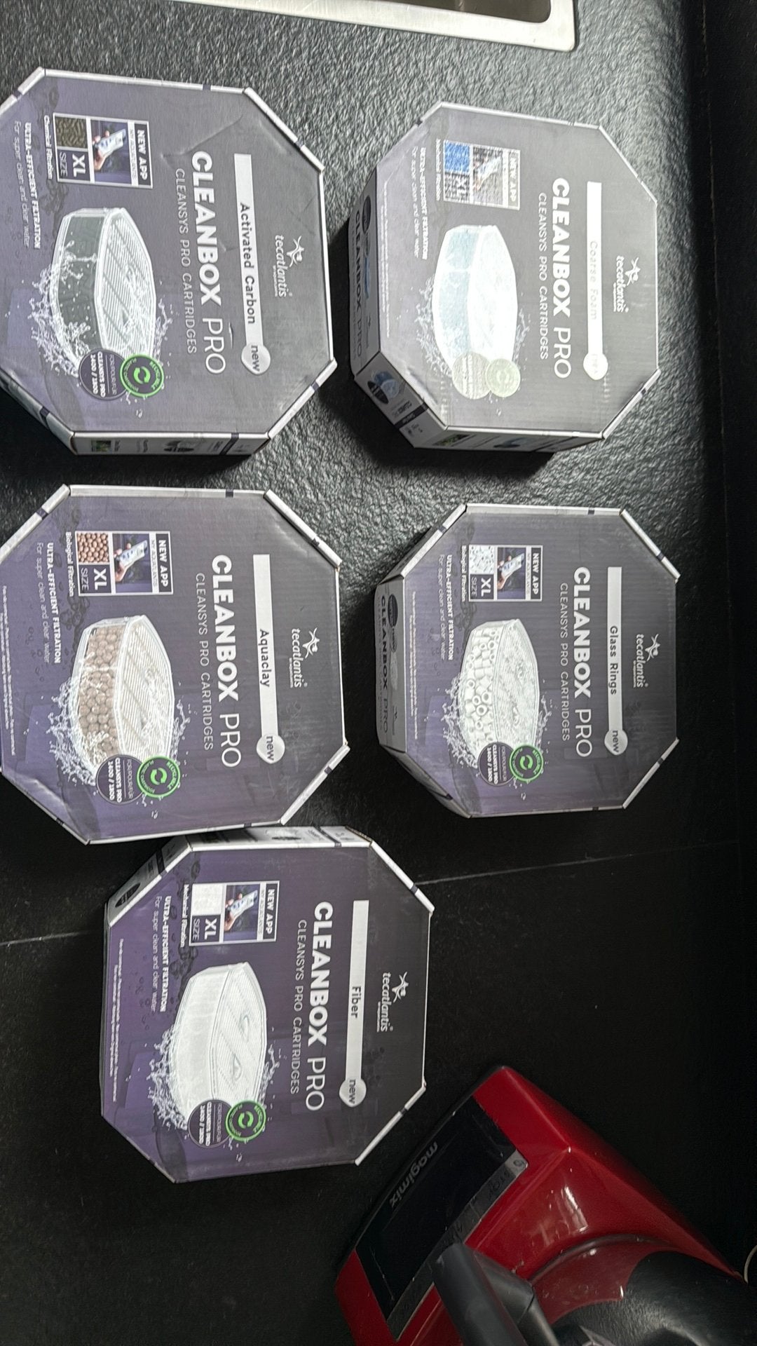 Aquatlantis/Tecatlantis Cleanbox Pro XL – 5 nieuwe filters, Ophalen of Verzenden, Nieuw, Overige merken
