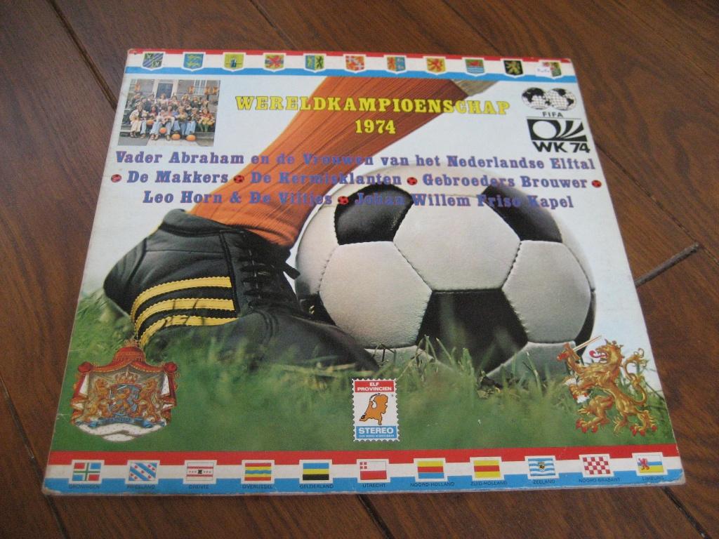 Voetbal lp wk 1974, Cd's en Dvd's, Ophalen of Verzenden, Gebruikt, 12 inch, Overige genres