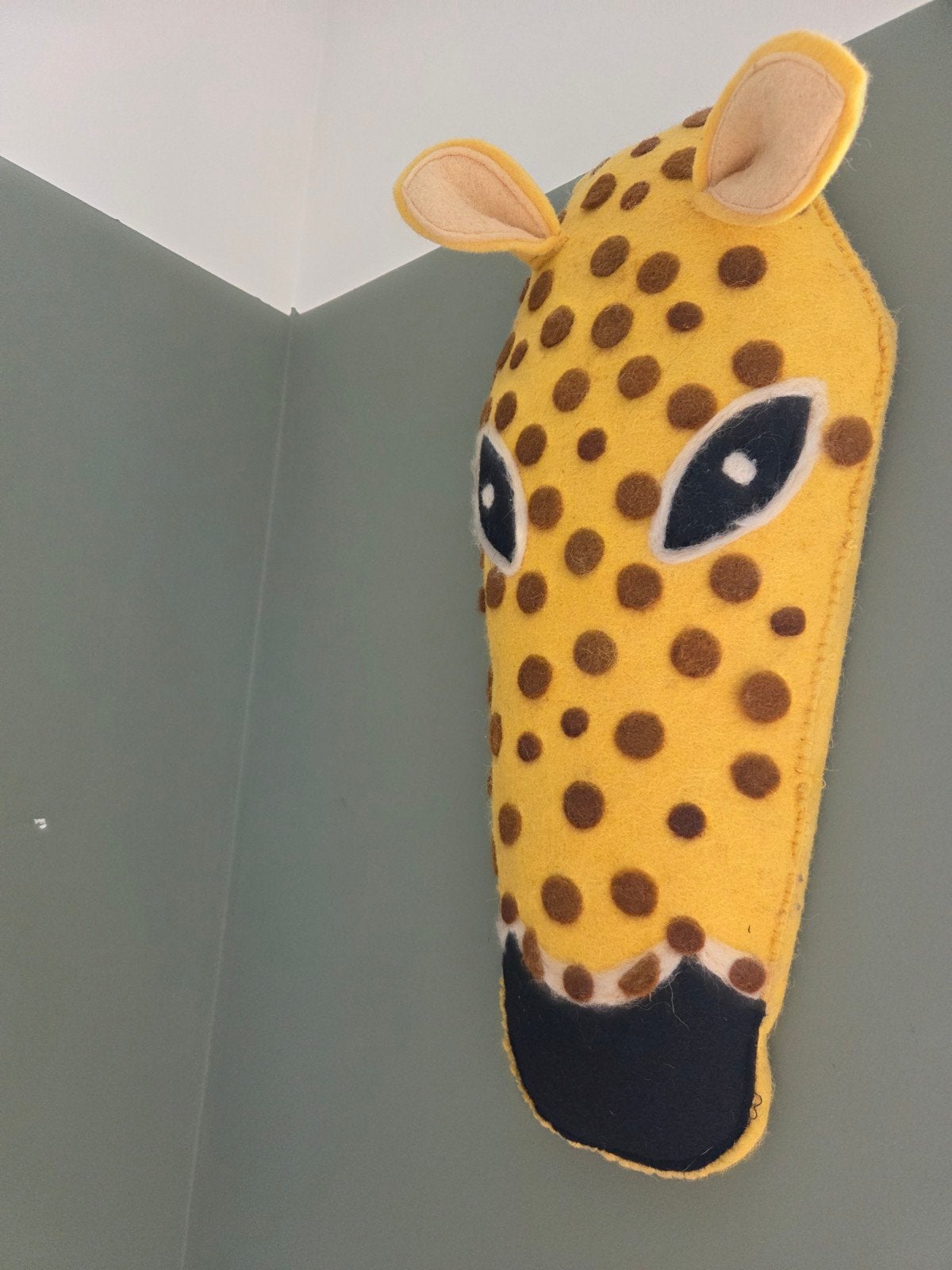 leuke dierenkoppen, Ophalen of Verzenden, Zo goed als nieuw, Ophangbaar, Wanddecoratie