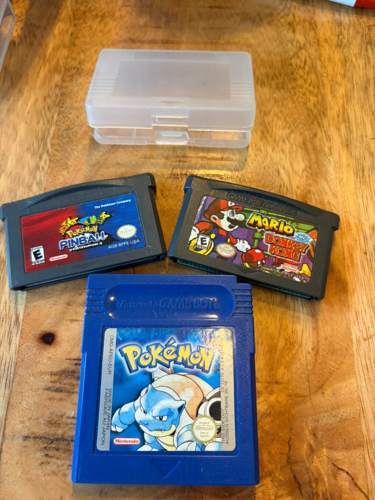 Oude gameboy games. Pokemon 2x & mario donkey kong., Avontuur en Actie, 1 speler, Ophalen of Verzenden, Zo goed als nieuw