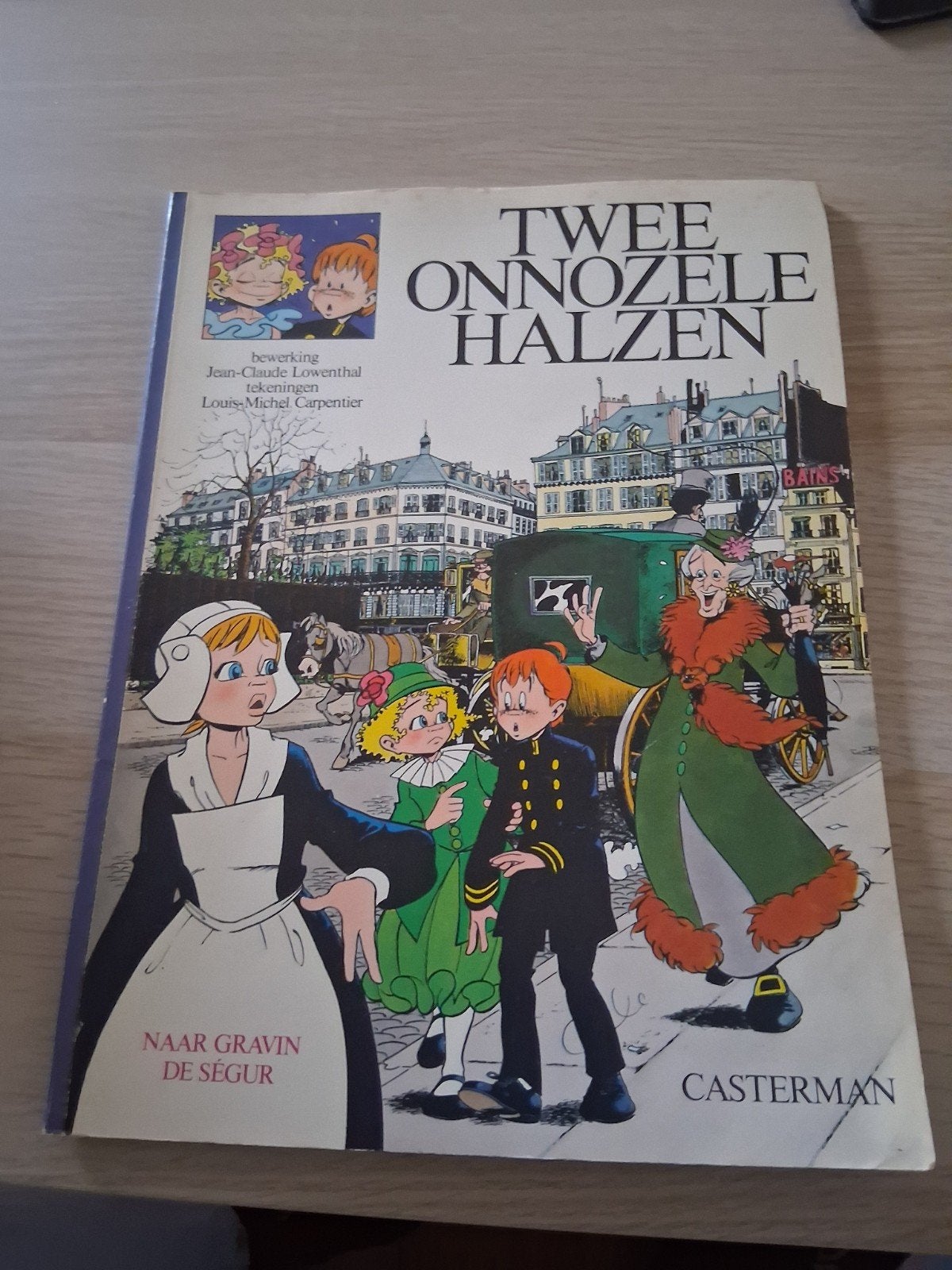 Twee Onnozele Halzen - Gravin de Ségur (Casterman), Ophalen of Verzenden, Gelezen, Gravin de Ségur, Fictie algemeen