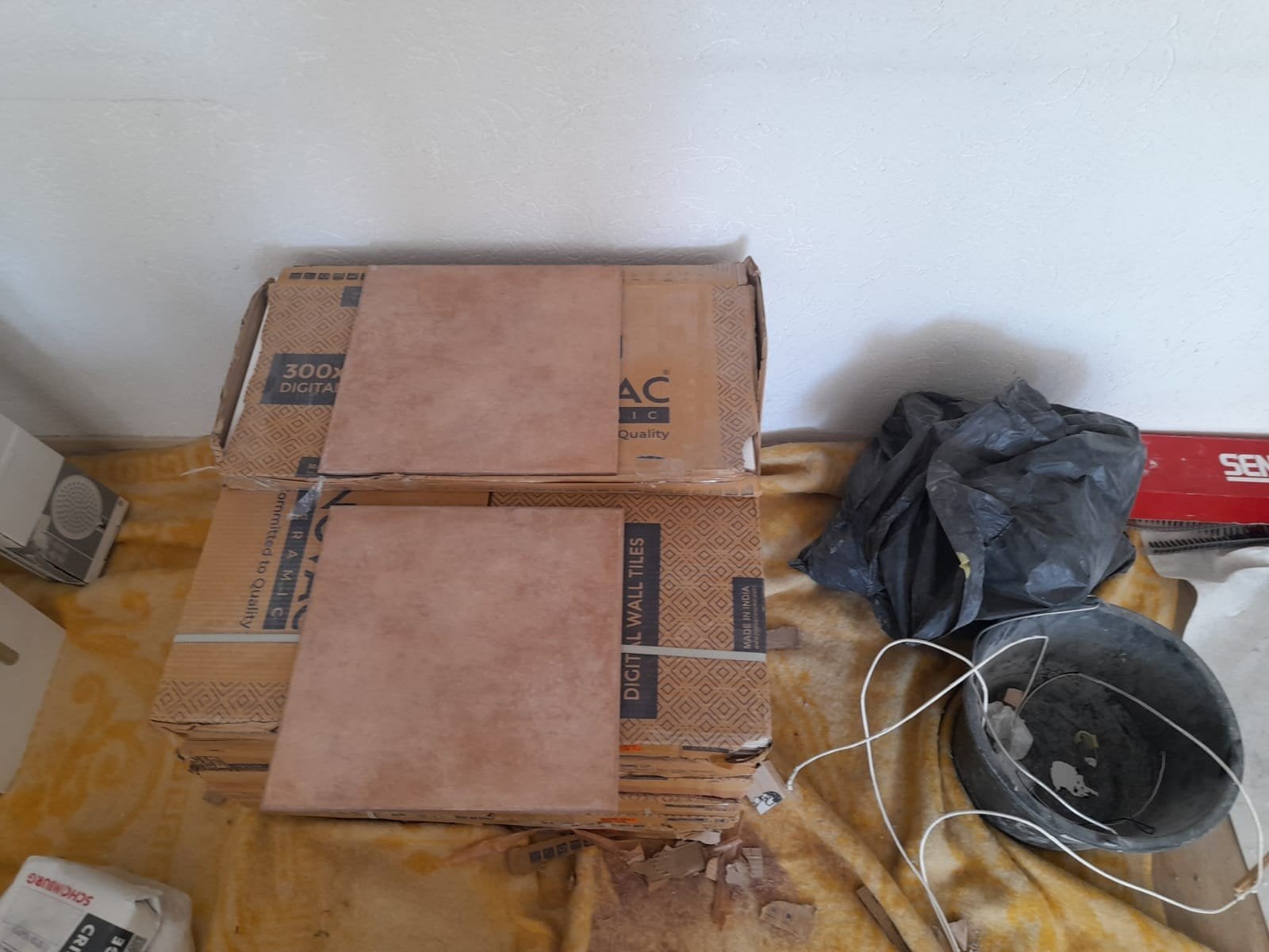 Mooie terracotta vloertegels, Ophalen, Keramiek, Nieuw, 5 tot 10 m²