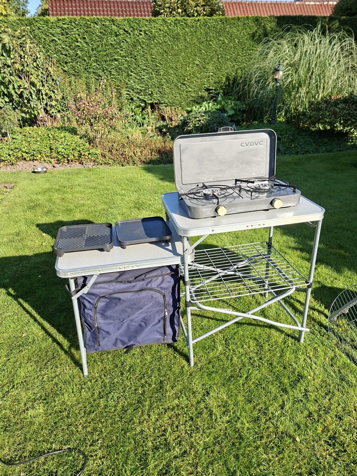Complete campingkeuken met opbergmogelijkheden, Caravans en Kamperen, Ophalen