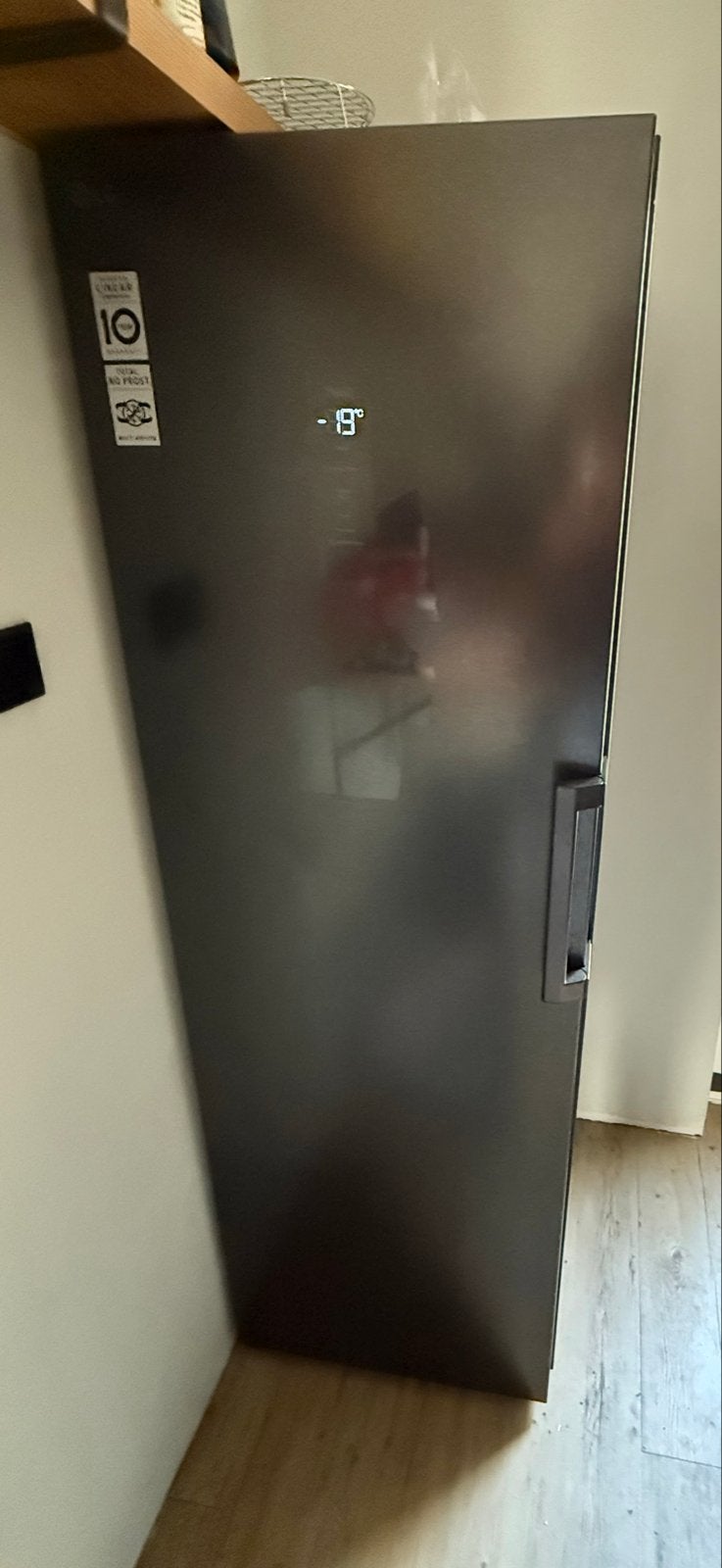LG Vrieskast - 324L, No Frost, Stil en Energiezuinig, Witgoed en Apparatuur, Minder dan 60 cm, 160 cm of meer, Zo goed als nieuw