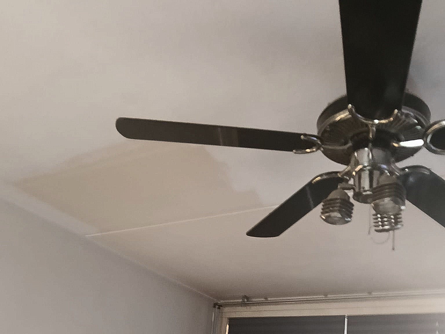 Plafondventilator met verlichting - Zwart/Chroom, Gebruikt, Modern, Metaal, E27 (groot)