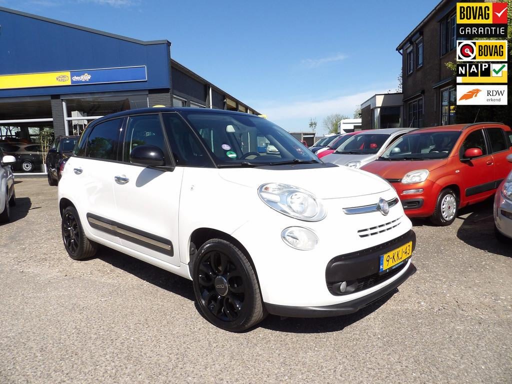 Fiat 500 L 0.9 TwinAir Lounge / Rijklaarprijs, Auto's, Fiat, Gebruikt, Euro 6, Wit, Origineel Nederlands