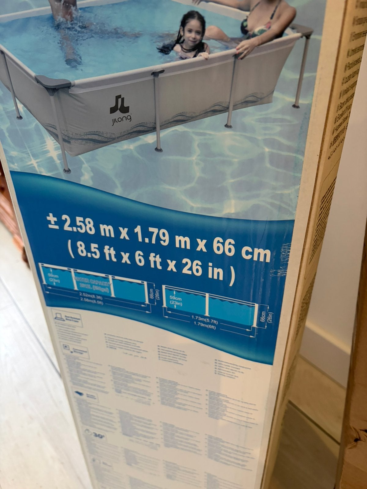 Zwembad zgan 5 x gebruikt, Ophalen, Minder dan 80 cm, Opzetzwembad, 200 tot 400 cm