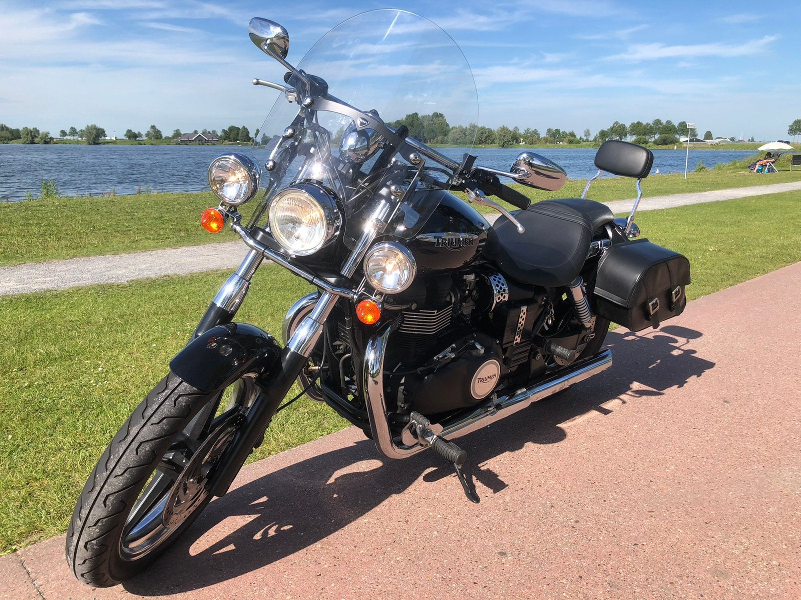 2014 Triumph Speedmaster  8800 klms!!!, 2 cilinders, Occasion, Chopper, Particulier