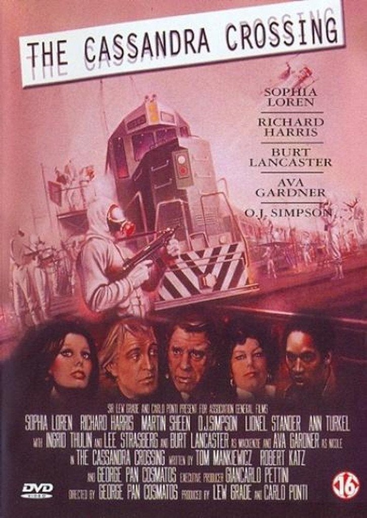DVD The Cassandra Crossing, Cd's en Dvd's, Vanaf 12 jaar, Ophalen of Verzenden, Zo goed als nieuw