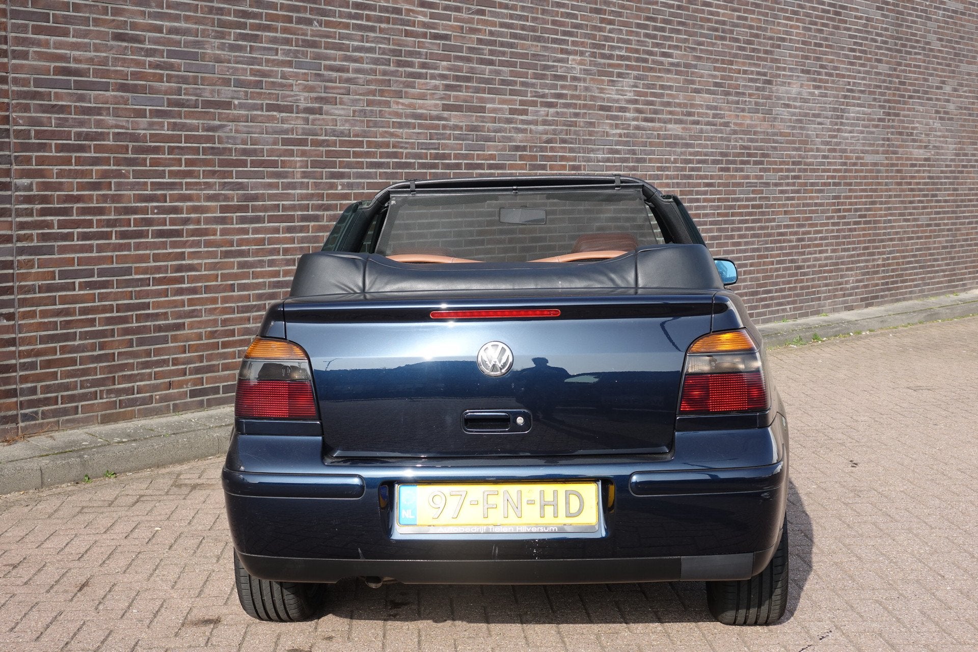 Volkswagen Golf Cabriolet 1.8 Highline, blauwe stoffen elekt, foto 7