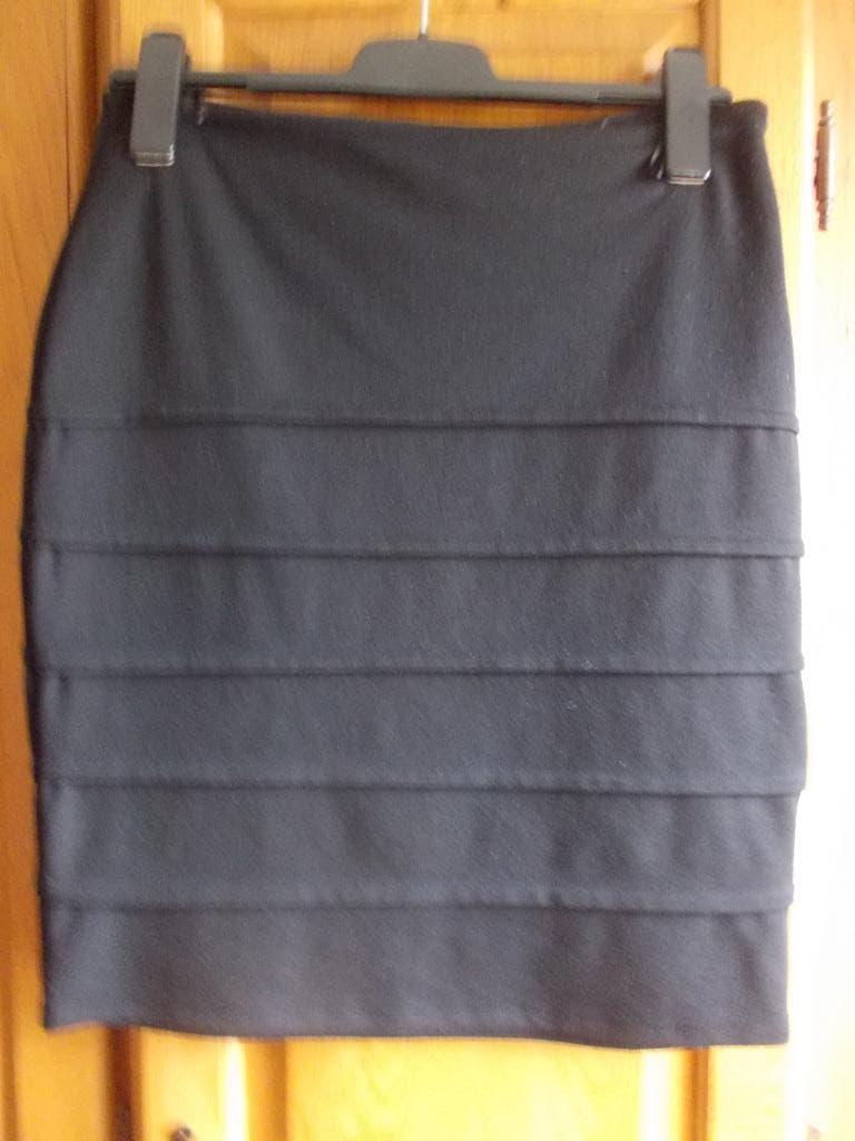 Leuke tricotrok, zwart, maat 36., Kleding | Dames, Rokken, Ophalen, Charles Vogele, Zwart, Zo goed als nieuw