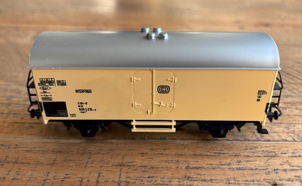 Marklin HO 4415 gesloten koelwagen DB, Hobby en Vrije tijd, Modeltreinen | H0, Wisselstroom, Gebruikt, Verzenden, Wagon