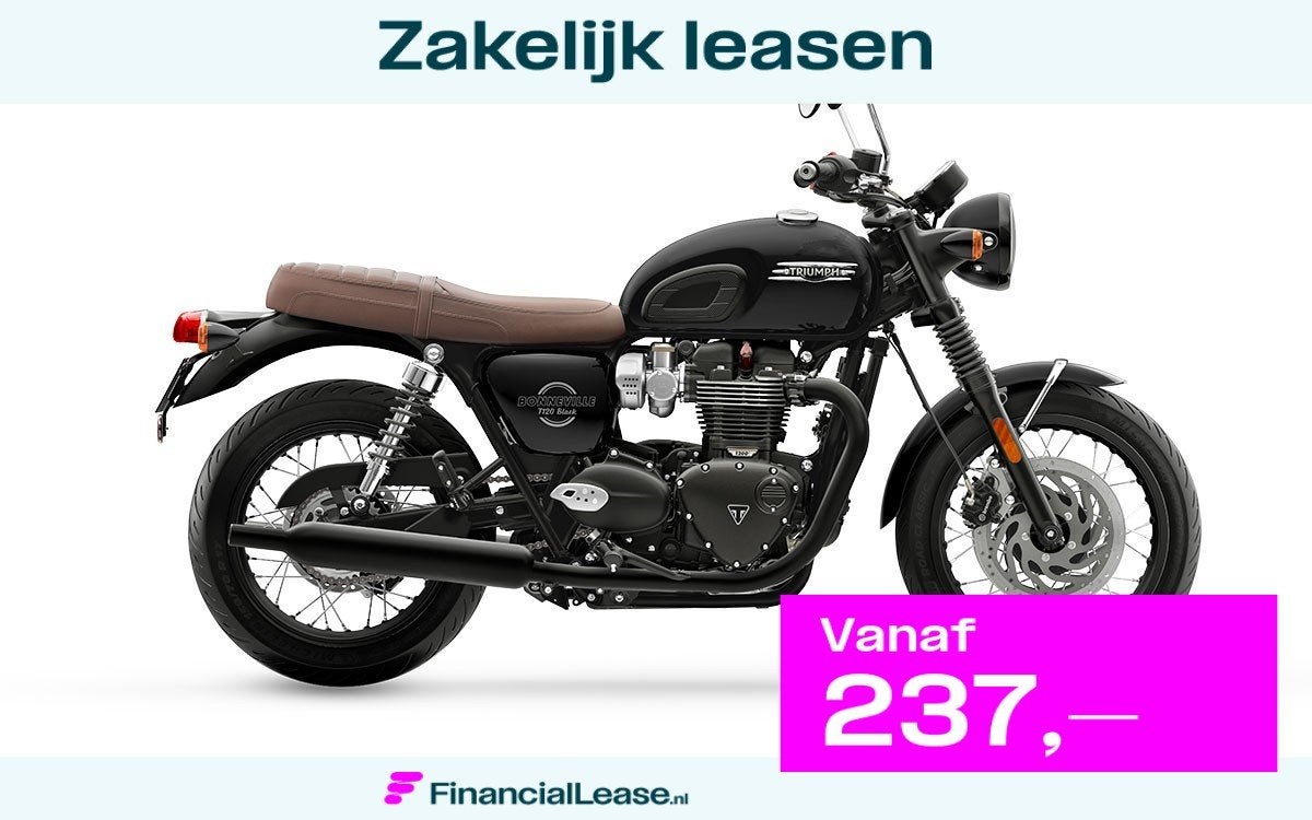 Triumph Bonneville T 120 BLACK, Nieuw, Bedrijf, Meer dan 35 kW, Overig