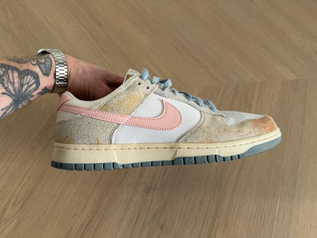 Nike Dunk Low maat 44 nieuwstaat, Ophalen, Overige kleuren, Sneakers of Gympen, Zo goed als nieuw