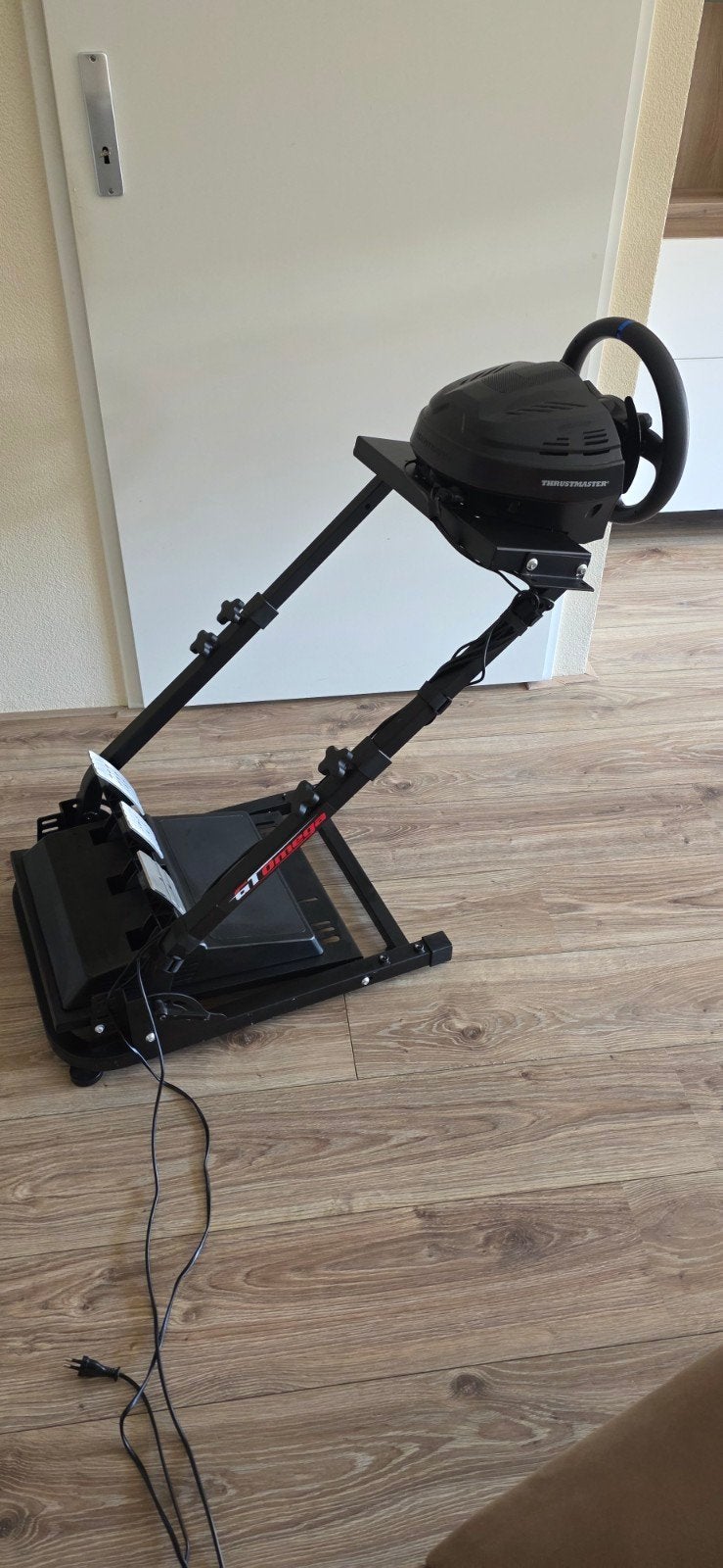 GT Omega Wheel Stand - Racestuur en Pedaal Standaard, Houder/standaard, Zo goed als nieuw, Verstelbaar, Overige merken