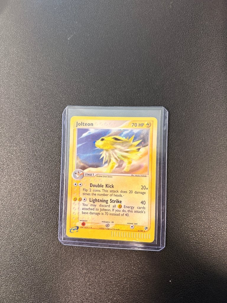 Jolteon #6 Pokemon Sandstorm, Ophalen of Verzenden, Zo goed als nieuw