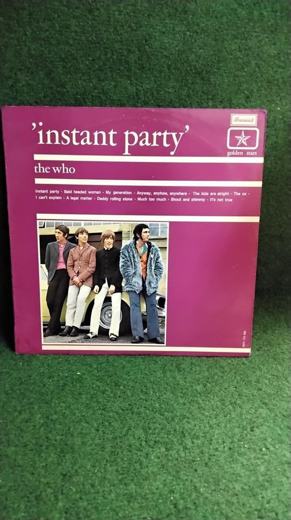 THE  WHO, Cd's en Dvd's, Vinyl | Rock, Gebruikt, Poprock, 12 inch, Ophalen of Verzenden
