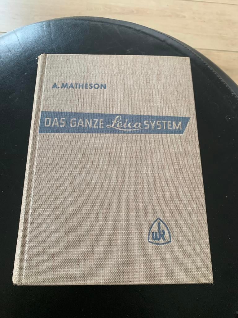 Das ganze Leica System - A. Matheson - Duits - Linnen kaft, Boeken, Ophalen of Verzenden, Gelezen, Overige onderwerpen