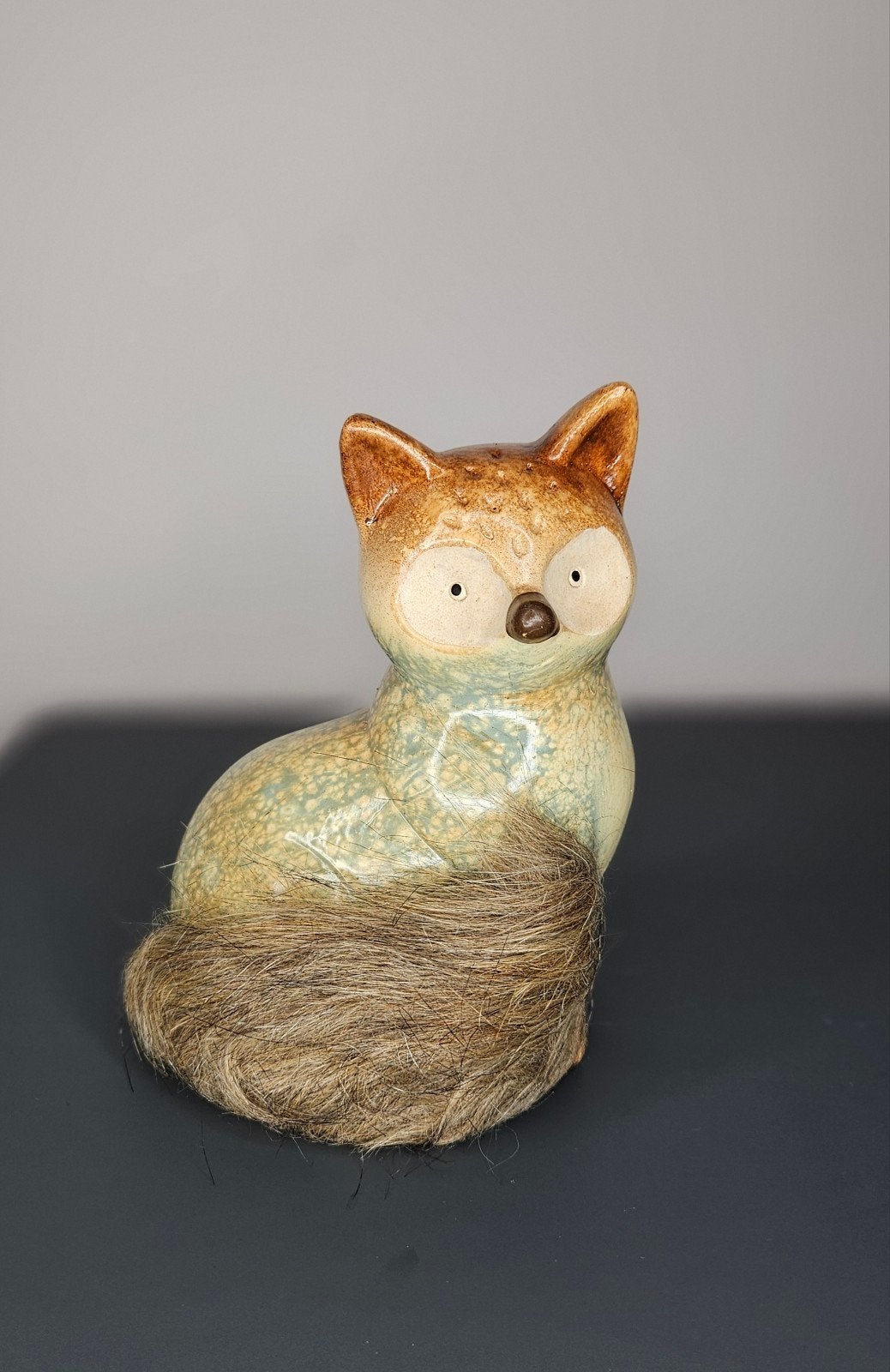 Beeldje 'Vos' H.16.5cm, Ophalen of Verzenden, Nieuw, Dier