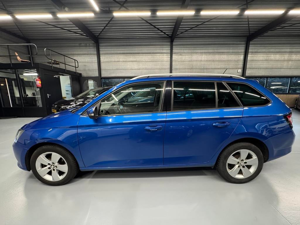 Skoda Fabia Combi 1.4 TDI Style Businessline Led/Clima/LM, Voorwielaandrijving, Gebruikt, Euro 6, Blauw