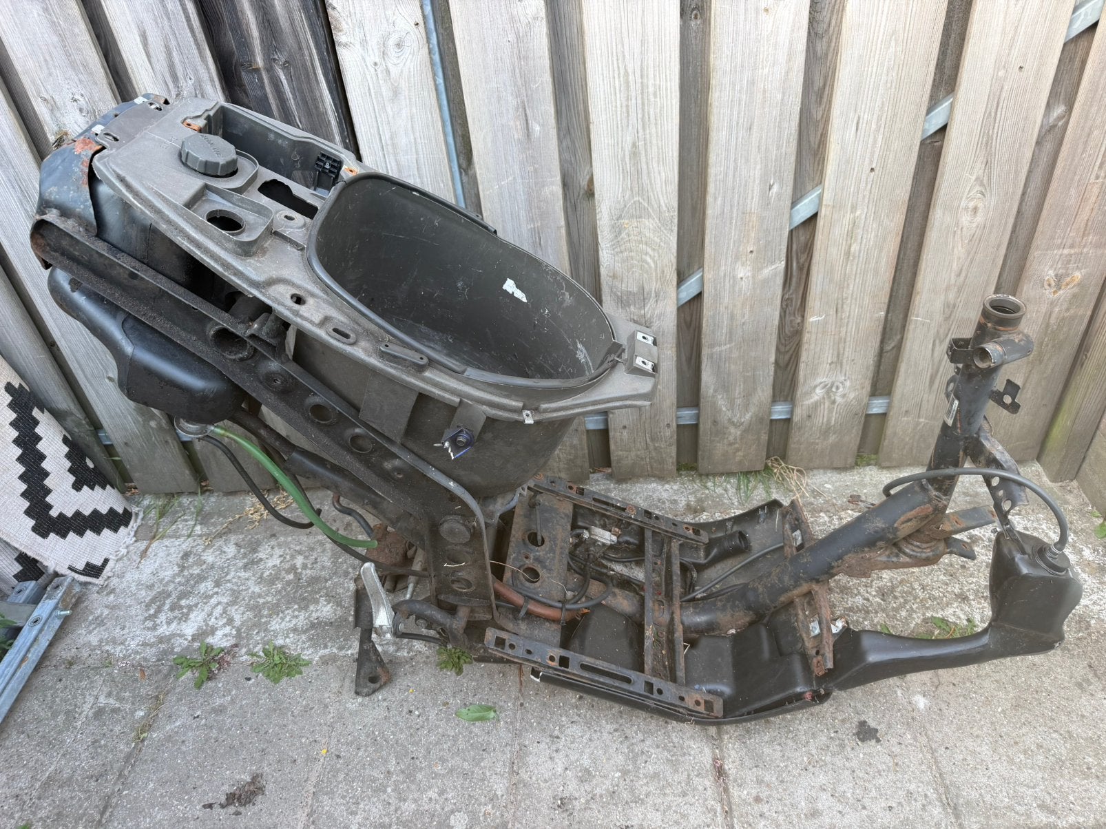 Piaggio tph XR frame 2001 125cc duits 180cc, Ophalen of Verzenden