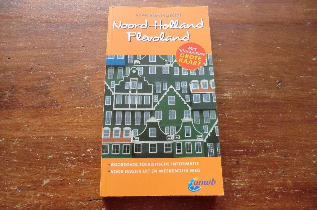 reisgids- Noord-Holland Flevoland - anwb (2012) / Muiderslot, Boeken, Reisgidsen, Ophalen of Verzenden, Zo goed als nieuw, Reisgids of -boek