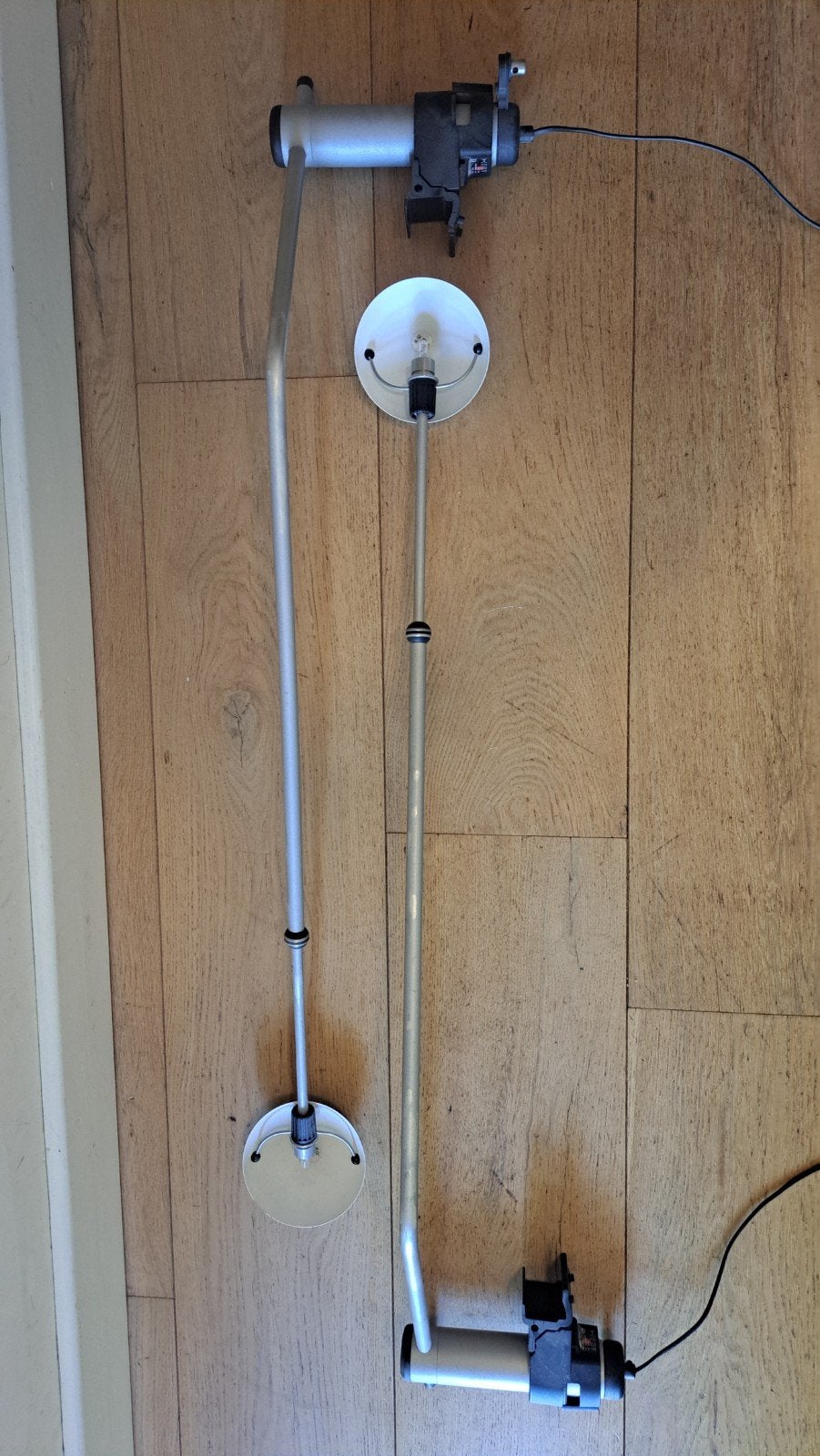 Auping Auronde bedlampjes / leeslampjes, Ophalen, Gebruikt, Modern, functioneel
