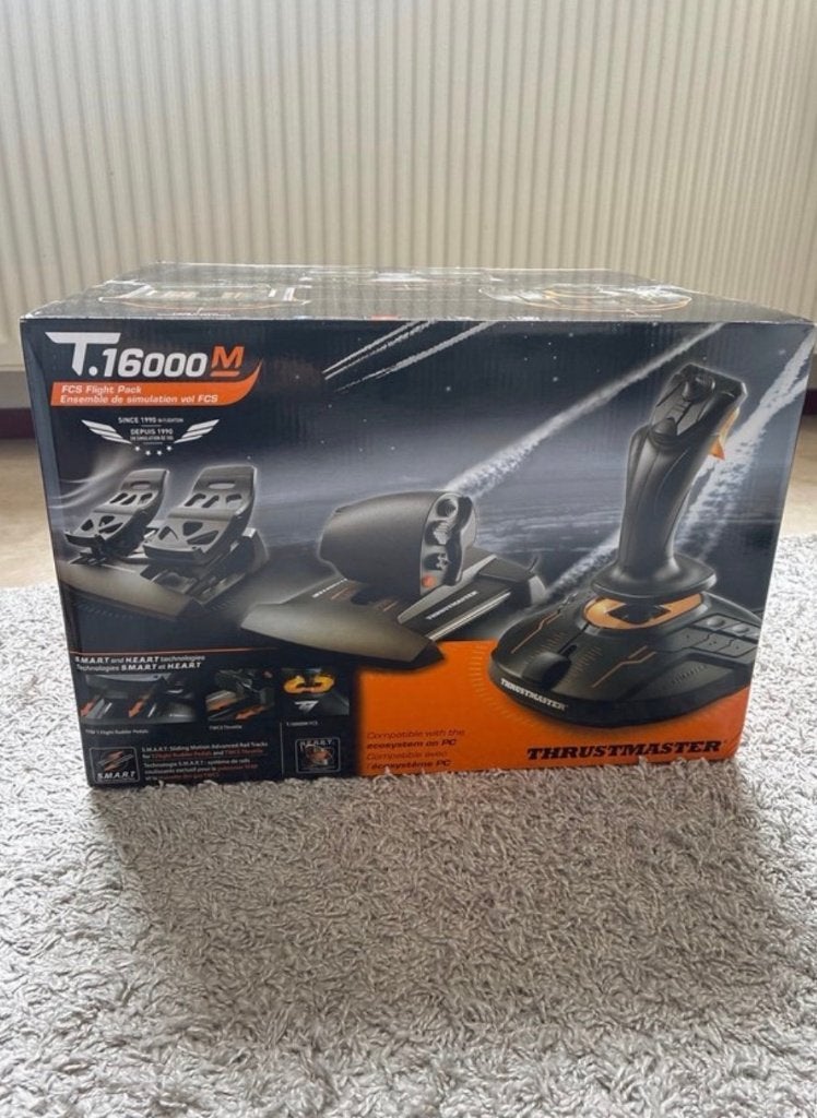 Thrustmaster T.16000M FCS Flight Pack Joystick, Ophalen of Verzenden, Nieuw, Thrustmaster