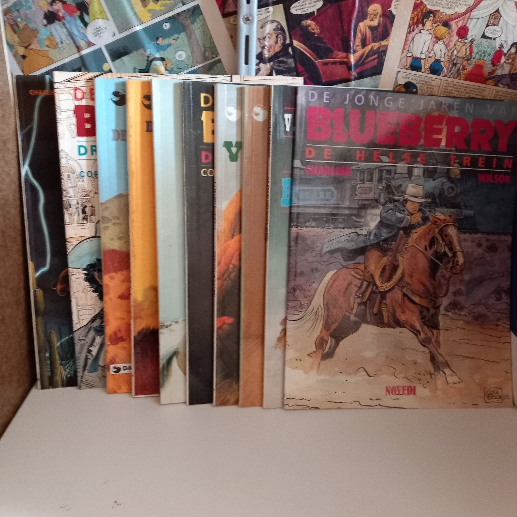 Blueberry, Meerdere stripboeken, Ophalen, Zo goed als nieuw, Charlier & Giraud