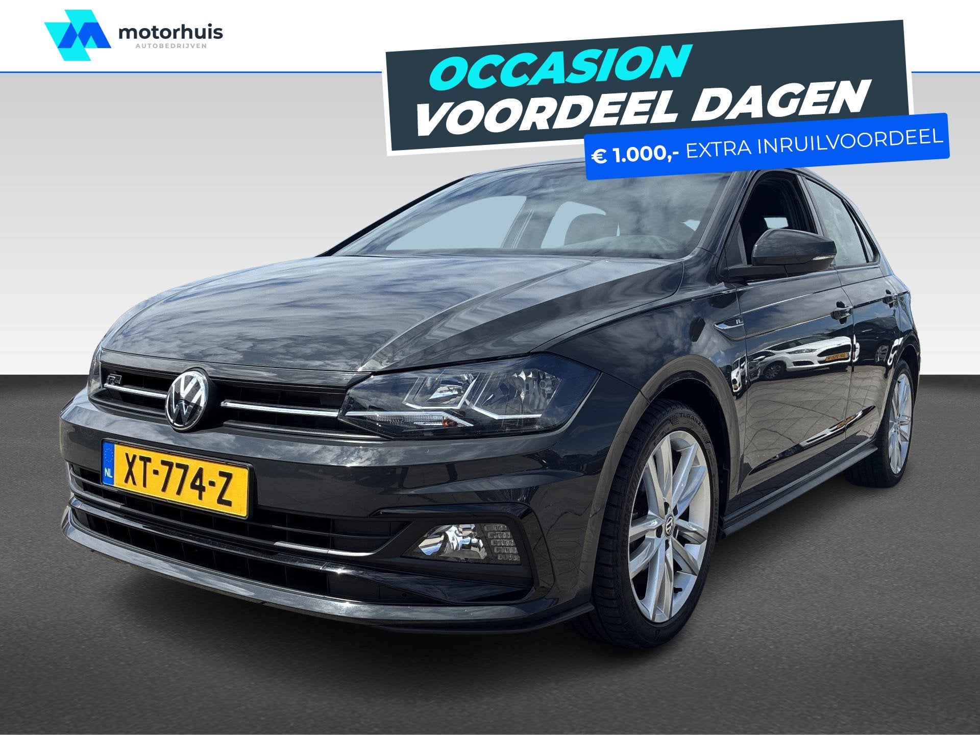 Volkswagen Polo 1.0 TSI Highline, Euro 6, Origineel Nederlands, Bedrijf, Handgeschakeld
