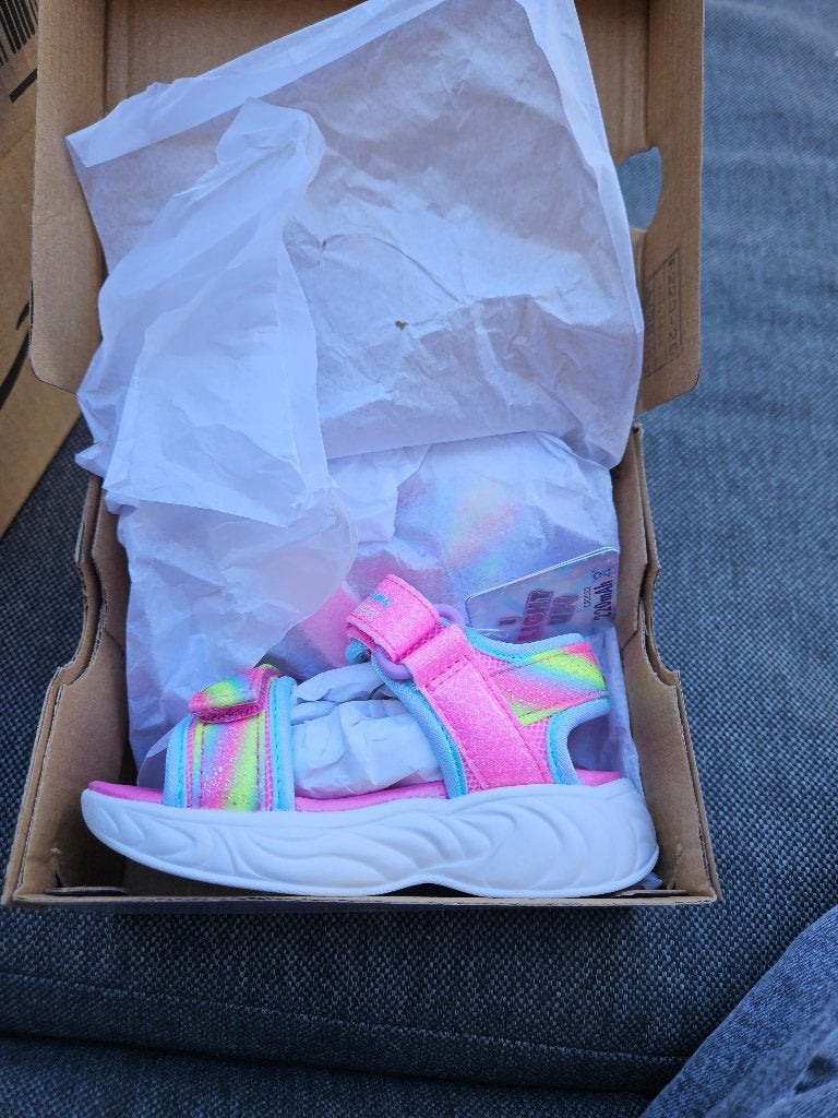 Skechers sandalen maat 22, Kinderen en Baby's, Kinderkleding | Schoenen en Sokken, Meisje, Schoenen, Nieuw, Skechers