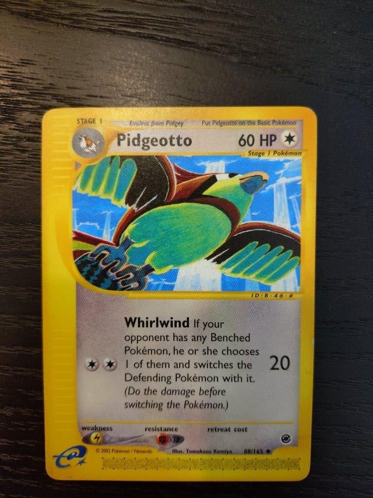Pokémon Pidgeotto 88/165 Expedition – Vintage WOTC, Verzenden, Gebruikt, Losse kaart