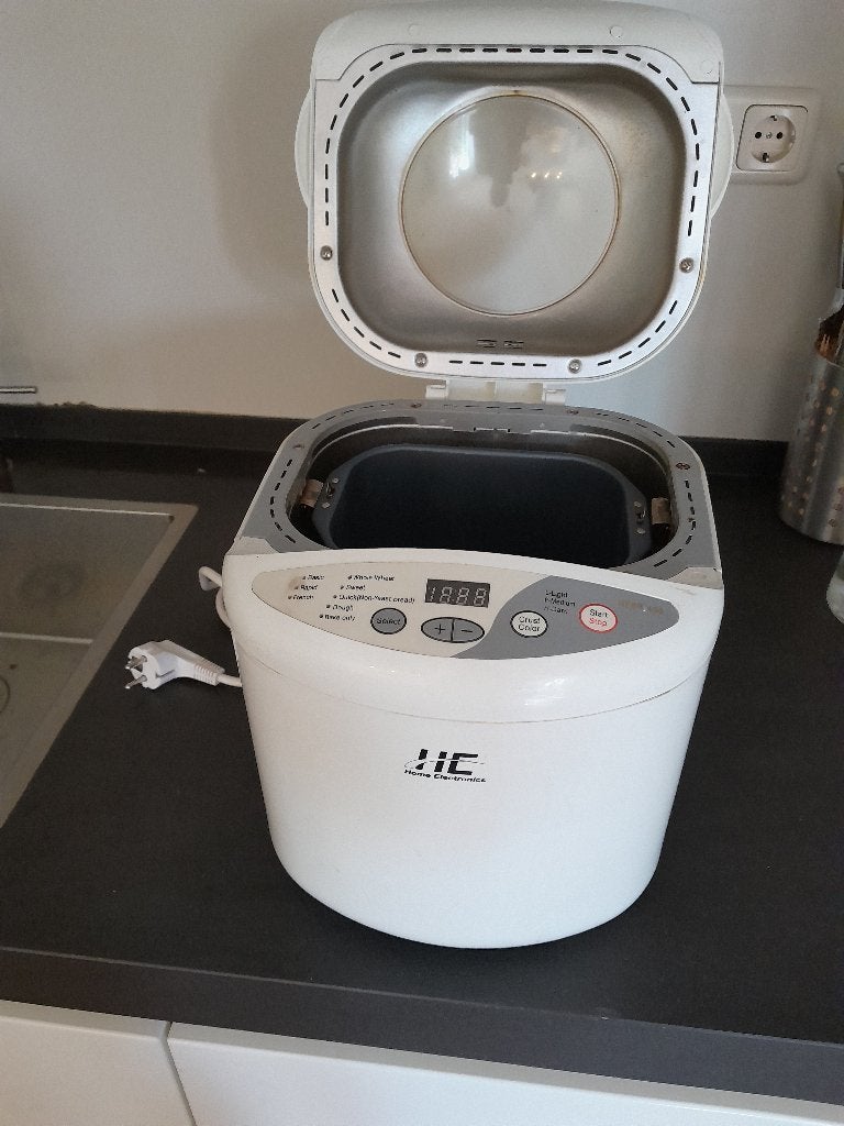 broodbak machine, Gebruikt, 400 tot 800 gram deeg, Kijkvenster, Ophalen