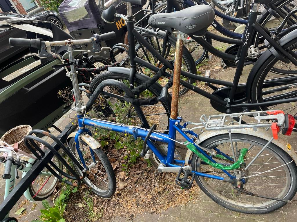 Gazelle Vouwfiets - Compact en Handig voor Onderweg, Fietsen en Brommers, Ophalen, Gebruikt