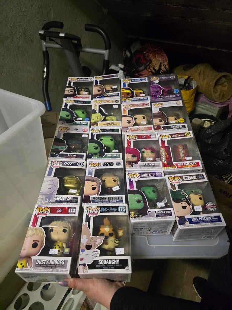 Funko Pop! Te Koop - Partij of Los - Bieden Mag!, Ophalen of Verzenden, Zo goed als nieuw