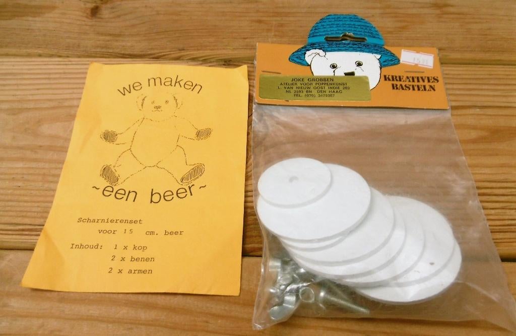 Scharnieren set voor beer - nieuw, Hobby en Vrije tijd, Knutselen, Verzenden, Nieuw