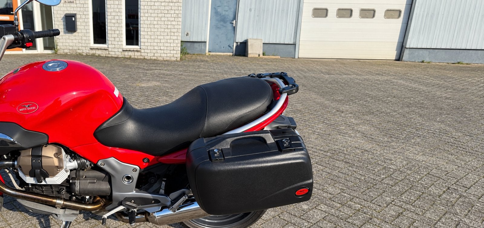 Kofferset Hepco & Becker Moto Guzzi Breva 850/1100/1200., Motoren, Ophalen, Zo goed als nieuw